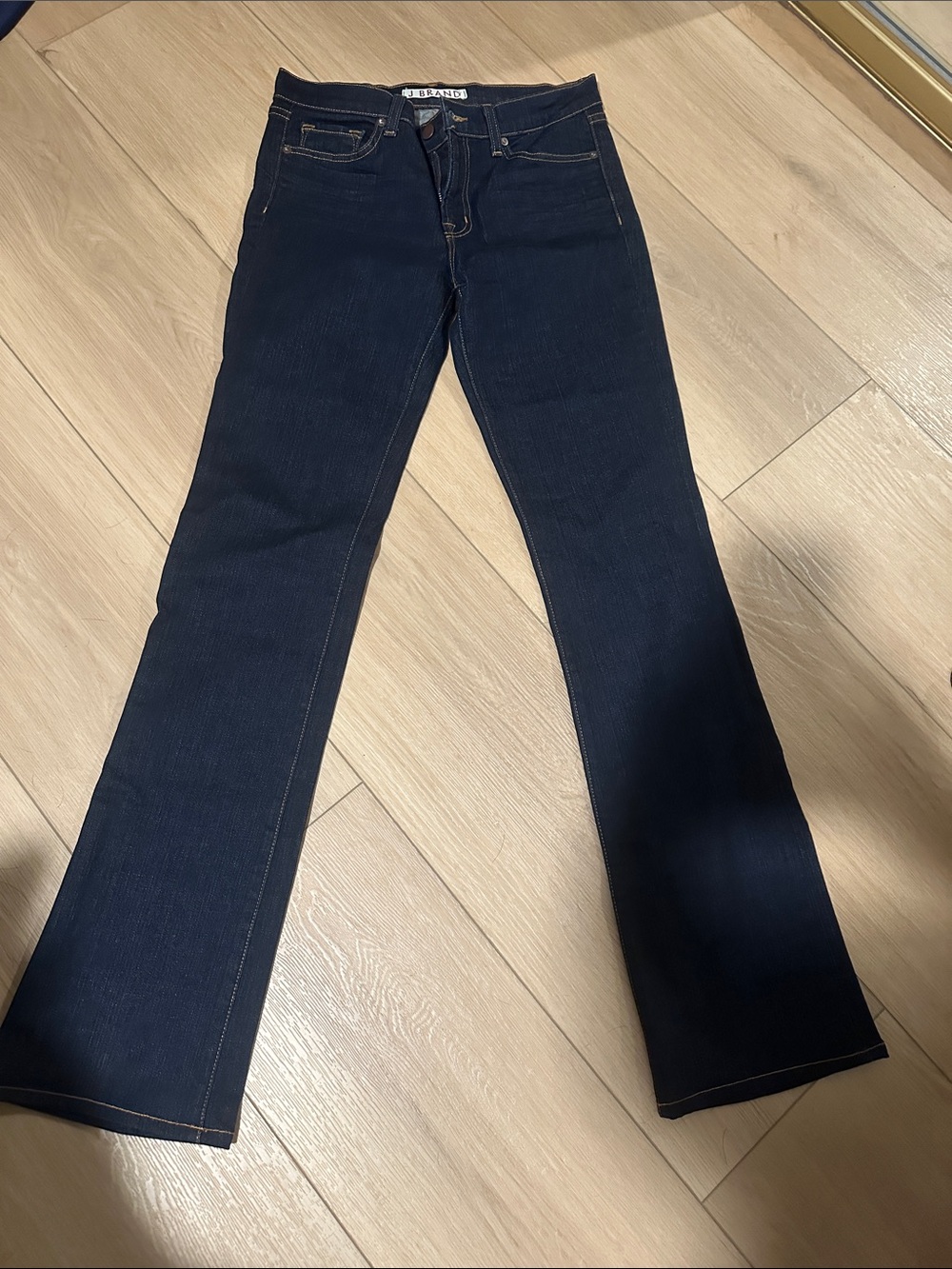 J Brand Dark Blue Flare Jeans
